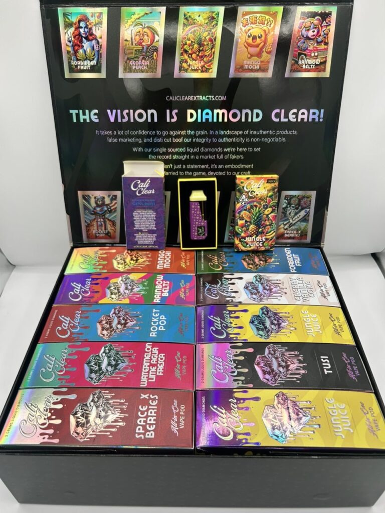 Cali Clear V4 and V3 Flavors