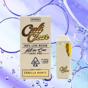 Cali Clear Vanilla Runtz Disposable