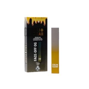 Cali Clear Face Off OG - 1G THC All-In-One Disposable - Indica