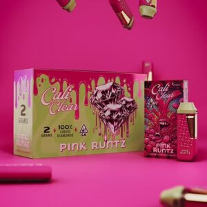 Cali Clear Pink Runtz - 2G Liquid Diamonds Disposable - Indica