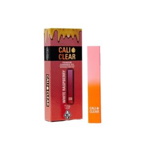 Cali Clear White Raspberry - 1G THC All-In-One Disposable - Indica