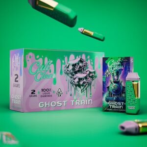 Cali Clear Ghost Train - 2G Liquid Diamonds Disposable - Sativa