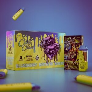 Cali Clear Blueberry Banana Bread - 2G Liquid Diamonds Disposable - Indica